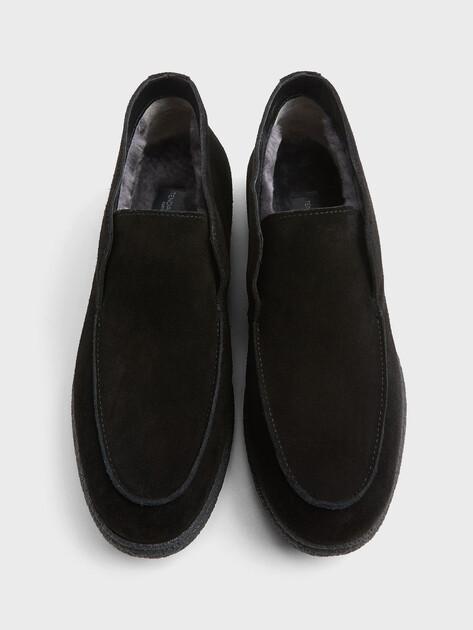 TENDANCE High loafers (natural suede)