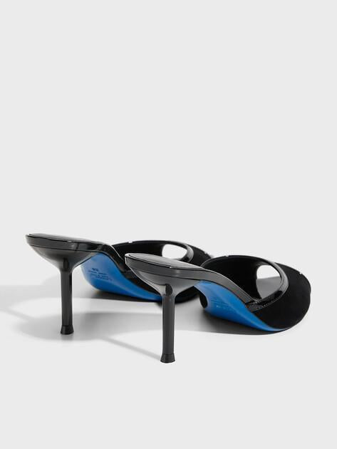 LORIBLU Mules (genuine suede/genuine leather)
