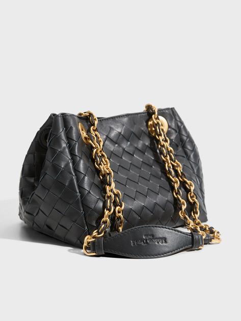 MAISON DAVID Bag (genuine leather/hand-woven)