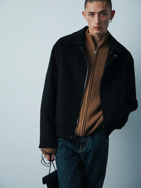 MAISON DAVID Jacket (natural wool)