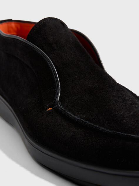 TENDANCE High loafers (natural suede)