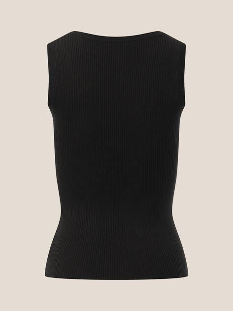 MAISON DAVID Knitted top (Tencel/natural wool/silk)