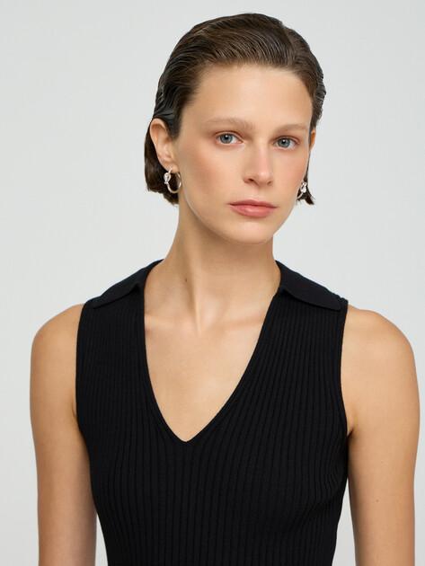 MAISON DAVID Top (viscose/polyester)