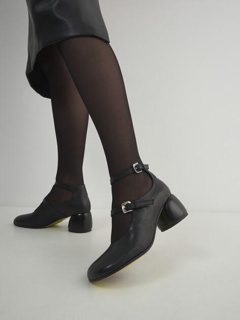 ERNESTO DOLANI ONICE Mary Janes (leather upper and sole)