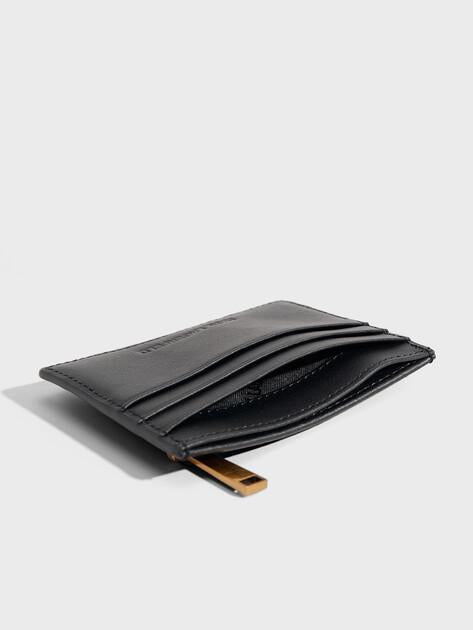KARL LAGERFELD k/autograph zipped cardholder (genuine leather)