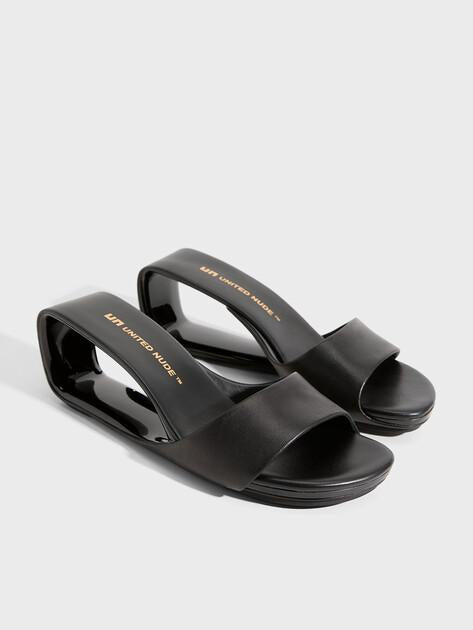 UNITED NUDE Mobius Mid Mules (genuine leather)