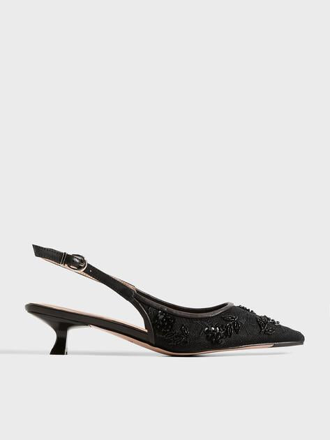 TENDANCE Slingbacks (textile/genuine leather)