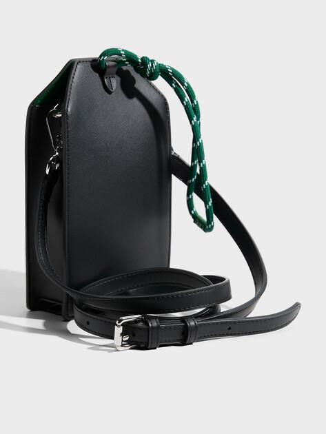 KARL LAGERFELD ikon Luggage Tag Crossbody Smartphone Bag (faux leather)