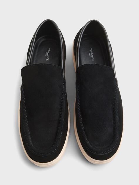 TENDANCE Loafers (genuine suede/genuine leather)
