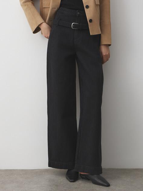 MAISON DAVID Wide-leg jeans (cotton)