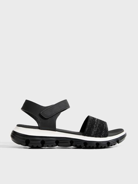 TENDANCE Sandals (textile/faux leather)