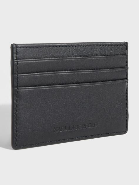 KARL LAGERFELD k/autograph zipped cardholder (genuine leather)