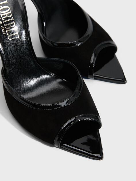 LORIBLU Mules (genuine suede/genuine leather)