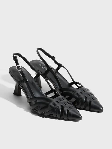 TENDANCE Slingback Shoes SST-260 (Genuine Leather)