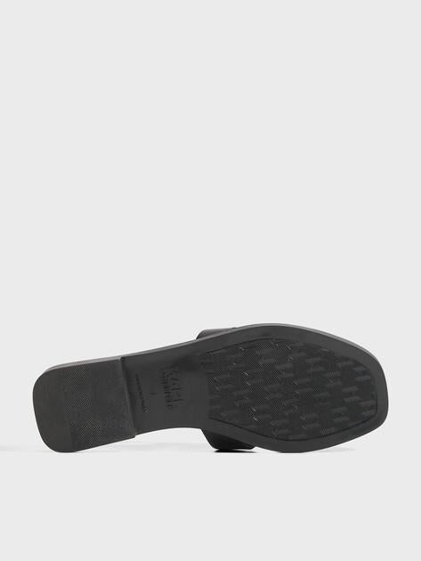 KARL LAGERFELD SKOOT II Karl Kut-Out Slides (genuine leather)