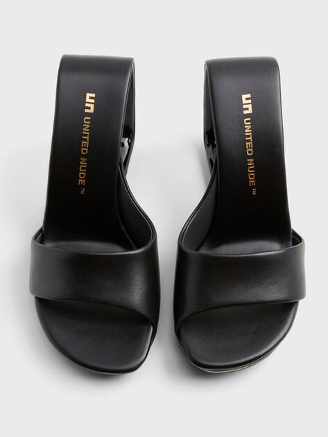 UNITED NUDE Mobius Hi Mules (genuine leather)