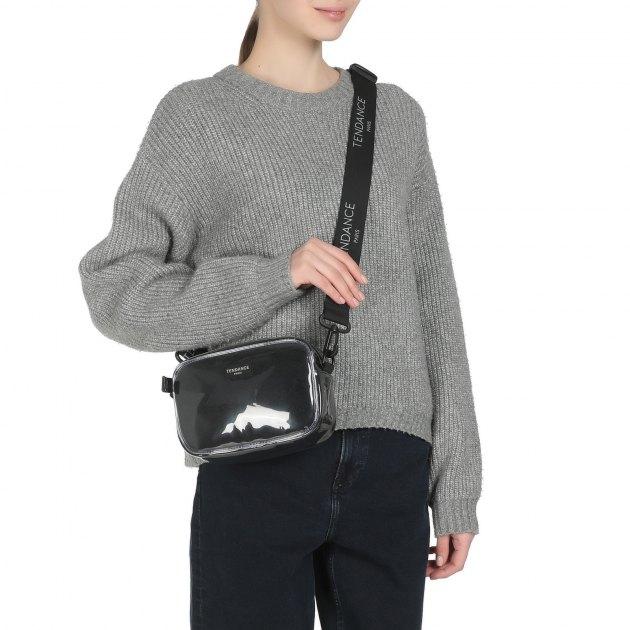TENDANCE Crossbody Shoulder Bag (Rubber/Faux Fur)