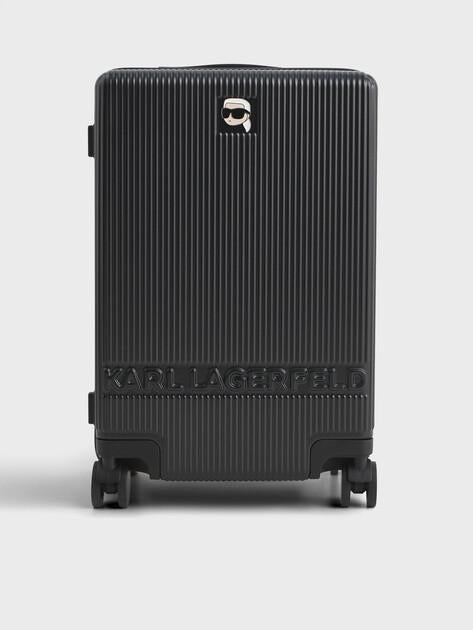 KARL LAGERFELD Suitcase k/ikon karl hard trolley (polycarbonate)