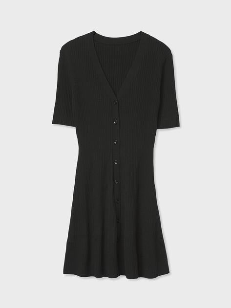 MAISON DAVID Shirt dress (natural wool)