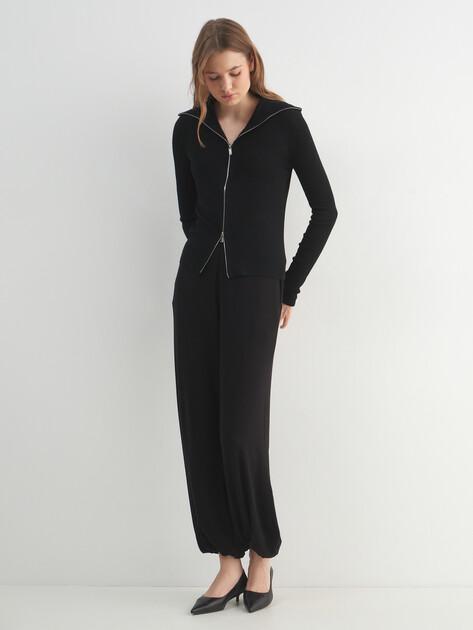 MAISON DAVID Cardigan (natural wool)