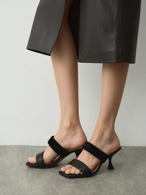 TENDANCE Mules (genuine leather/genuine suede)