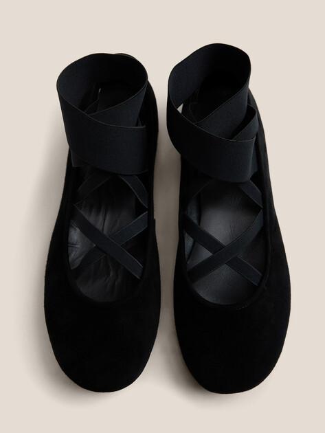 TENDANCE Ballet flats (natural suede)