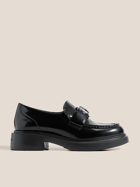 KARL LAGERFELD MACIE Autograph Bit Loafer (genuine leather)