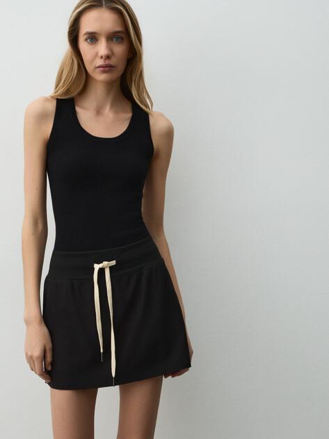 MAISON DAVID Knitted top (Tencel/natural wool/silk)