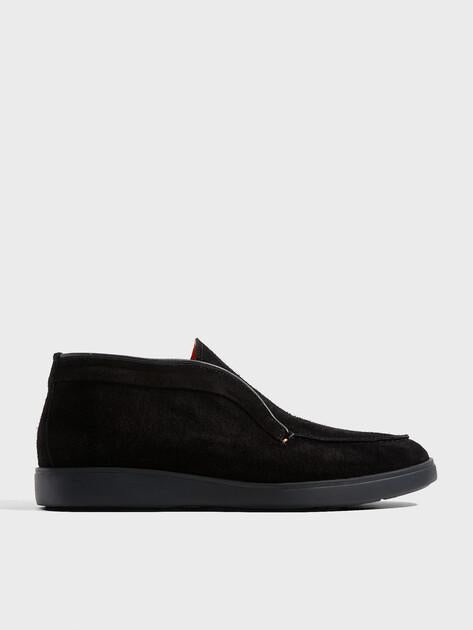 TENDANCE High loafers (natural suede)