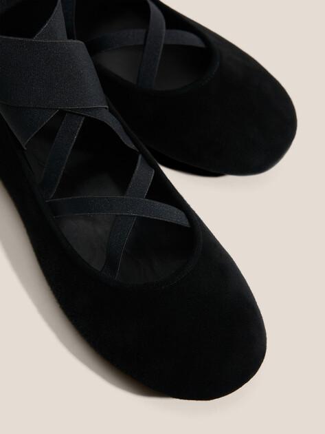 TENDANCE Ballet flats (natural suede)