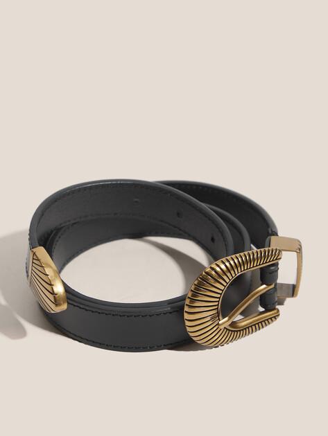 MAISON DAVID Belt (genuine leather)