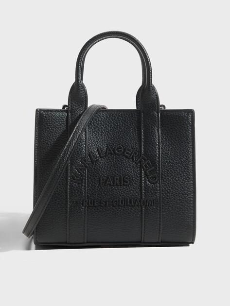 KARL LAGERFELD k/rsg mn square tote peb emb (faux leather)