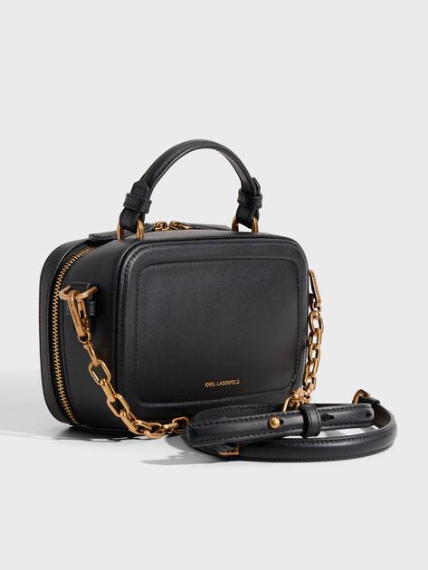 KARL LAGERFELD k/autograph sm tph crossbody bag (genuine leather)