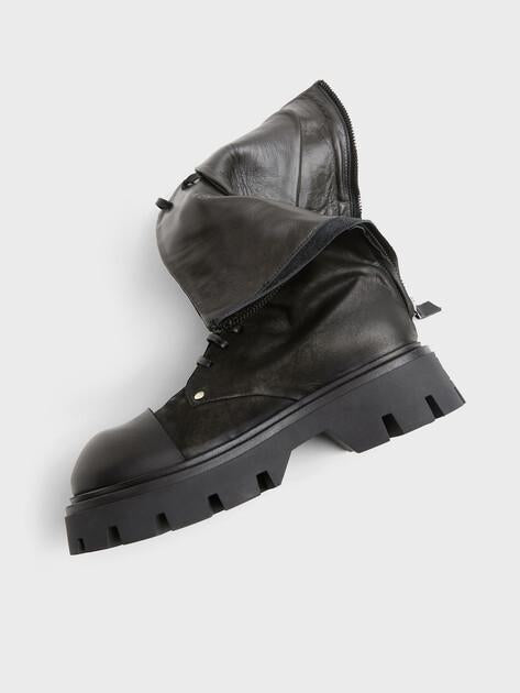 ERNESTO DOLANI DENTE DONNA Half Boots (Nubuck/Leather)