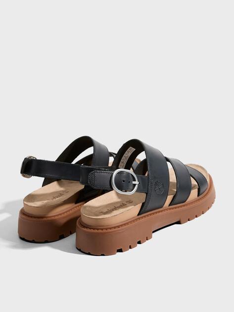 TIMBERLAND Clairemont Way Cross Strap Sandals (genuine leather)