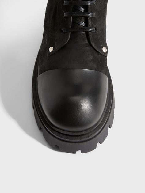 ERNESTO DOLANI DENTE DONNA Half Boots (Nubuck/Leather)