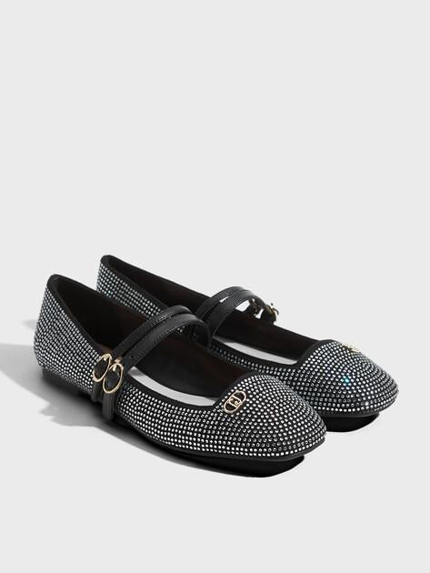 LIU∙JO Mary Jane ballet flats BRIGITTE 06 (faux suede/genuine leather)