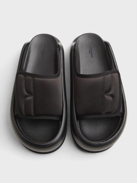 TENDANCE Slippers (textile with leather lining)