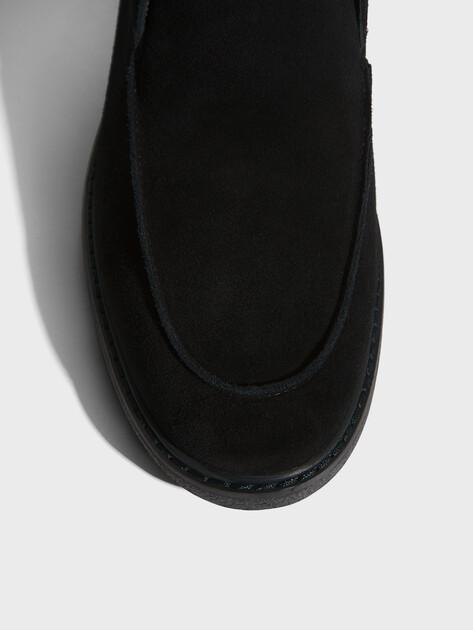 TENDANCE High loafers (natural suede)