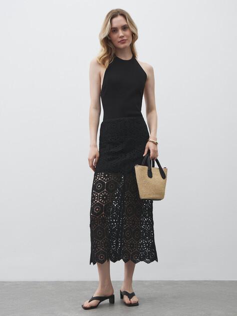 MAISON DAVID Midi (polyester)