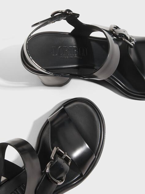 LORIBLU Sandals (upper and sole made of genuine leather)