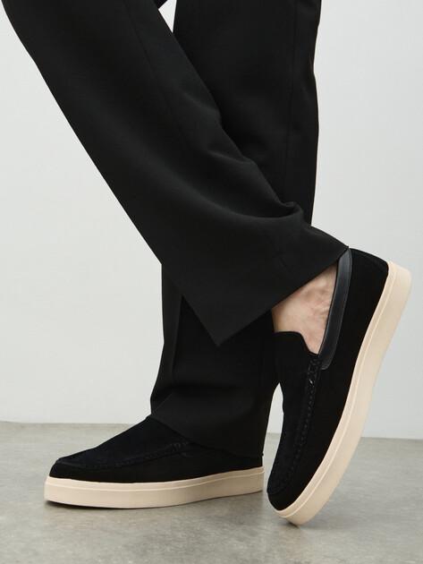 TENDANCE Loafers (genuine suede/genuine leather)