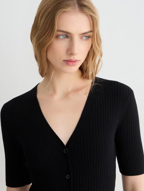 MAISON DAVID Shirt dress (natural wool)