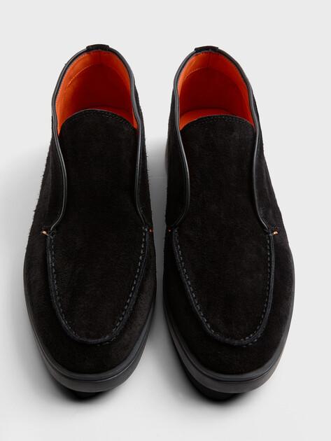 TENDANCE High loafers (natural suede)
