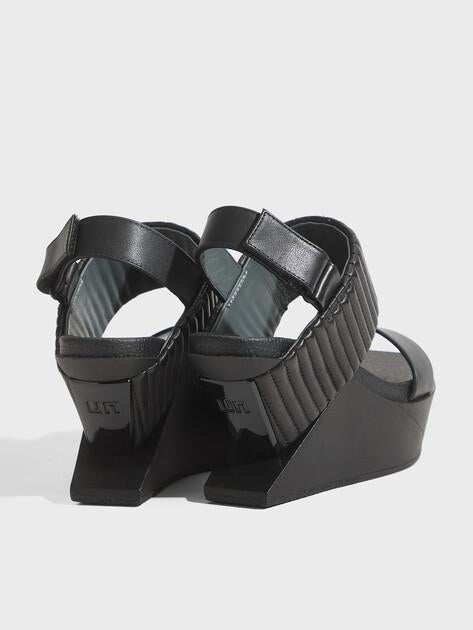 UNITED NUDE Delta Wedge Puffier Sandals (Genuine Leather)