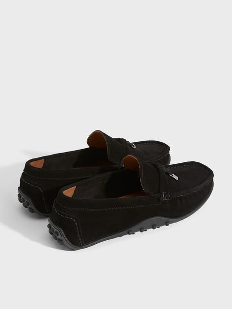 MAISON DAVID Moccasins (natural suede)