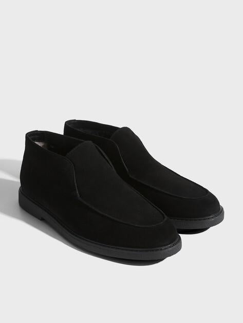 TENDANCE High loafers (natural suede)