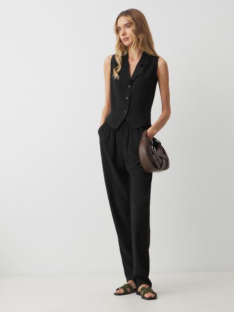 MAISON DAVID Straight-leg jeans (viscose/nylon)