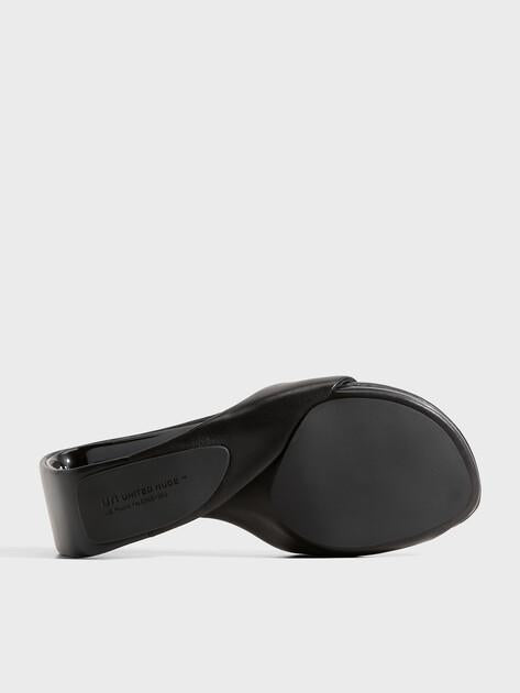 UNITED NUDE Mobius Hi Mules (genuine leather)
