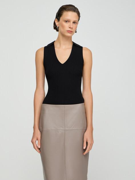 MAISON DAVID Top (viscose/polyester)